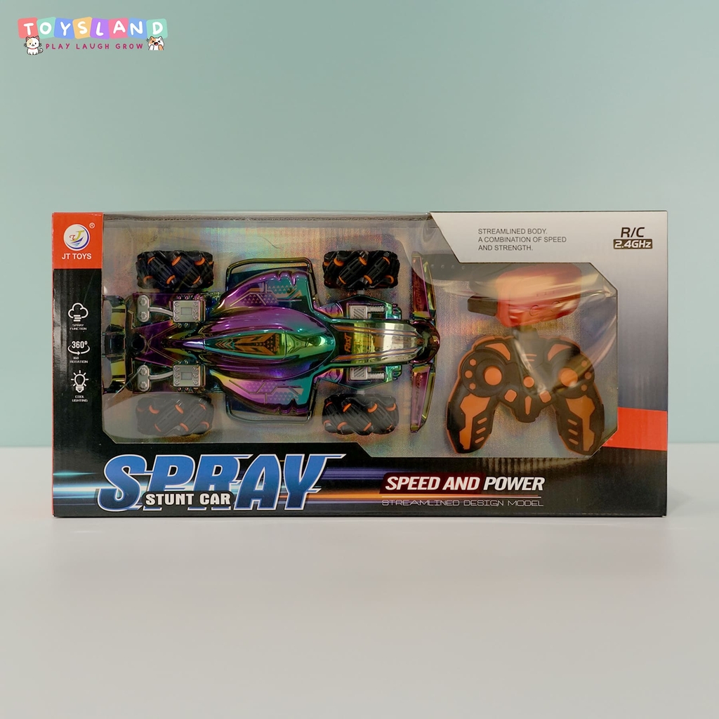 XE ĐUA ĐIỀU KHIỂN 7 ĐỘNG TÁC, PHUN KHÓI | JT690