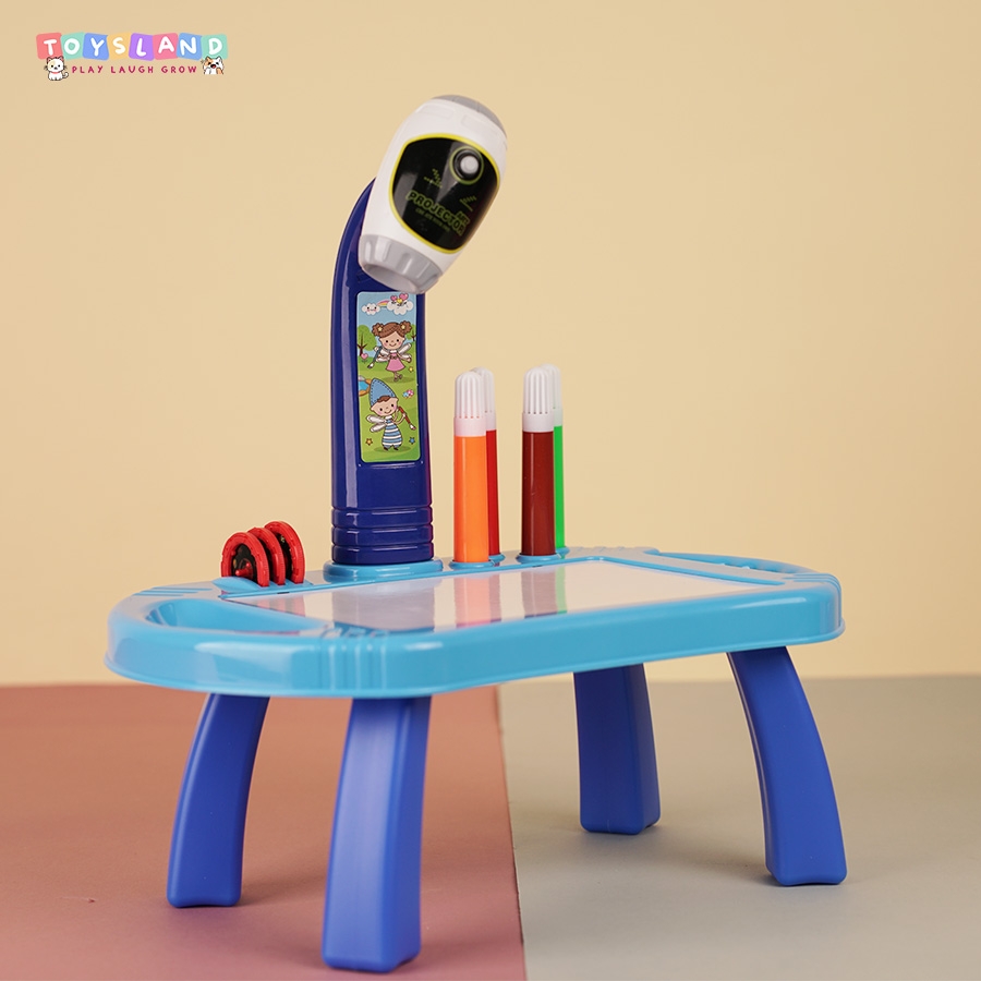 22088-17B  HỘP BÀN BẢNG XÓA ĐÈN PIN NÚT CHIẾU HÌNH CÓ CHÂN + VIẾT MÀU