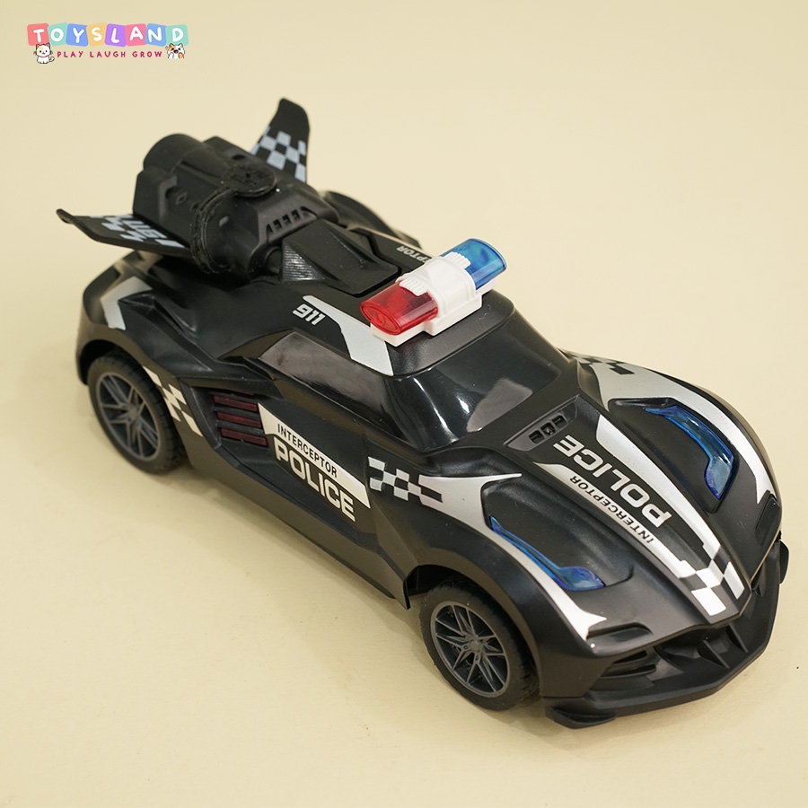 930-13A HỘP XE HƠI CS ĐIỀU KHIỂN 7 ĐỘNG TÁC, CÓ SẠC, PHUN KHÓI, TL 1:20 KM660-, 930-3 - ĐEN