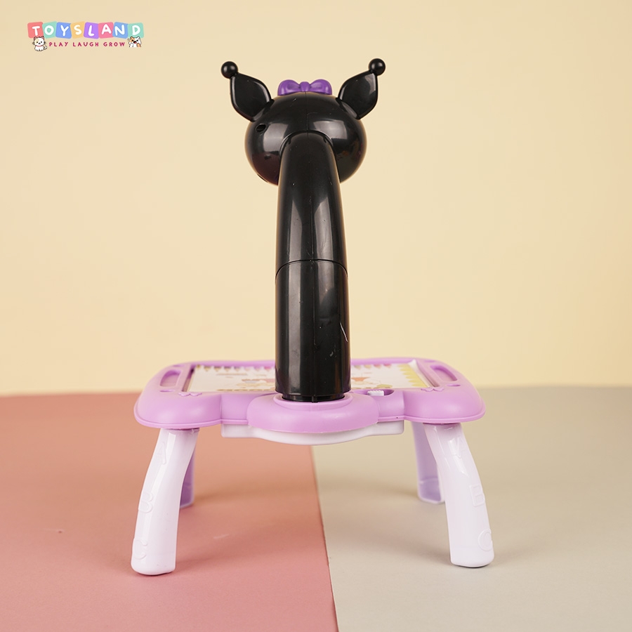 316B  HỘP BÀN BẢNG XÓA ĐÈN PIN SANRIO CHIẾU HÌNH CÓ CHÂN + VIẾT MÀU