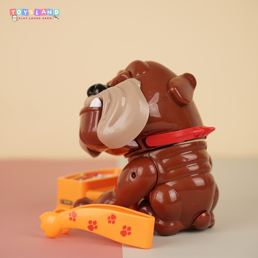 6689  HỘP CHÓ MẶT XỆ PIN CANH XƯƠNG, CẮN TAY