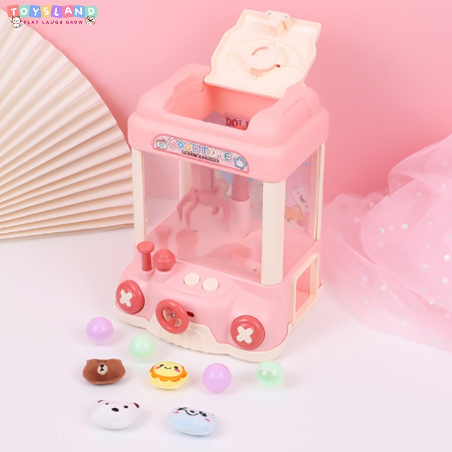 QY8817/TL2 HỘP MÁY ĐIỀU KHIỂN GẮP THÚ NHỒI BÔNG PIN - VÀNG