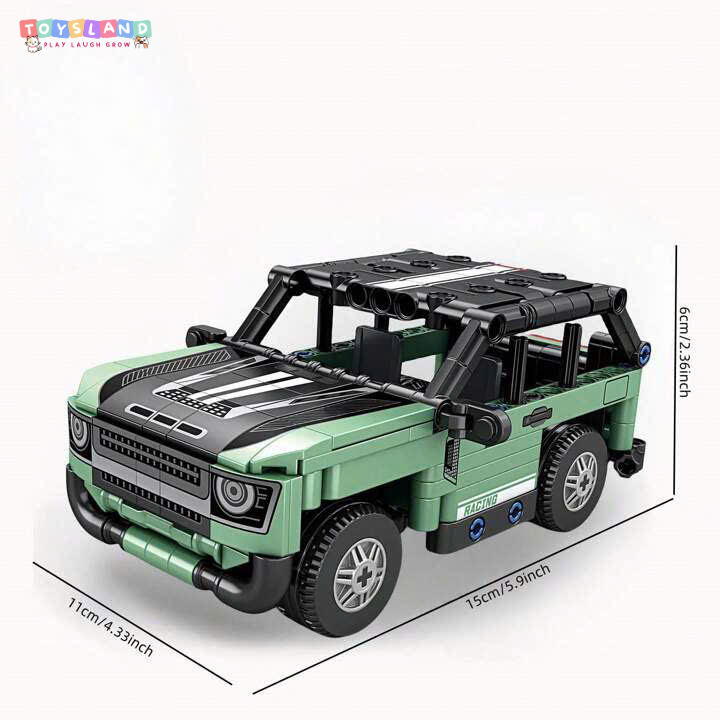 Z47106  HỘP LOGO RÁP XE HƠI JEEP 4C ĐỦ MẪU - LAND ROVER