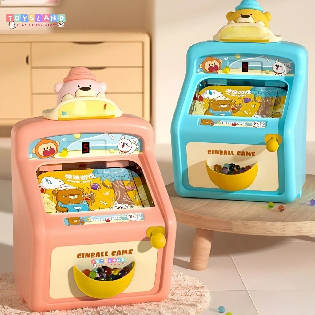 735-551Y HỘP TRÒ CHƠI MÁY BẮN BI - HỒNG