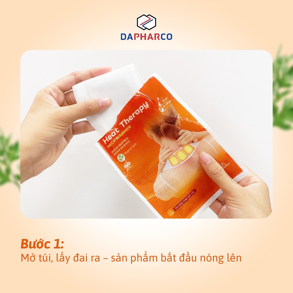 Hộp miếng dán nóng Heat Therapy - Hỗ Trợ Giảm Đau Sinh Nhiệt Tự Nhiên