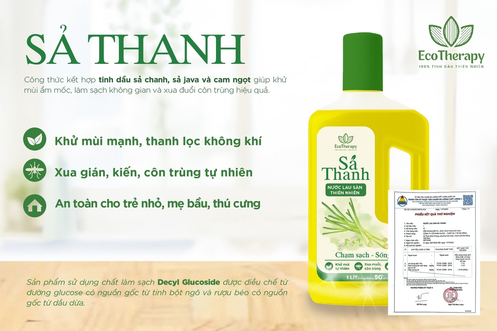 Nước lau sàn Sả Thanh 1000ml