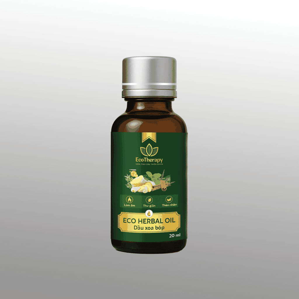 Eco Herbal Oil 20ml - Dầu Massage Thảo Dược Dapharco