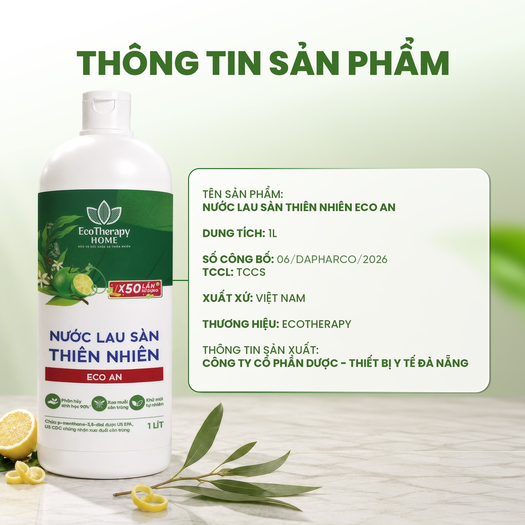 Nước lau sàn ECO AN 1000ml