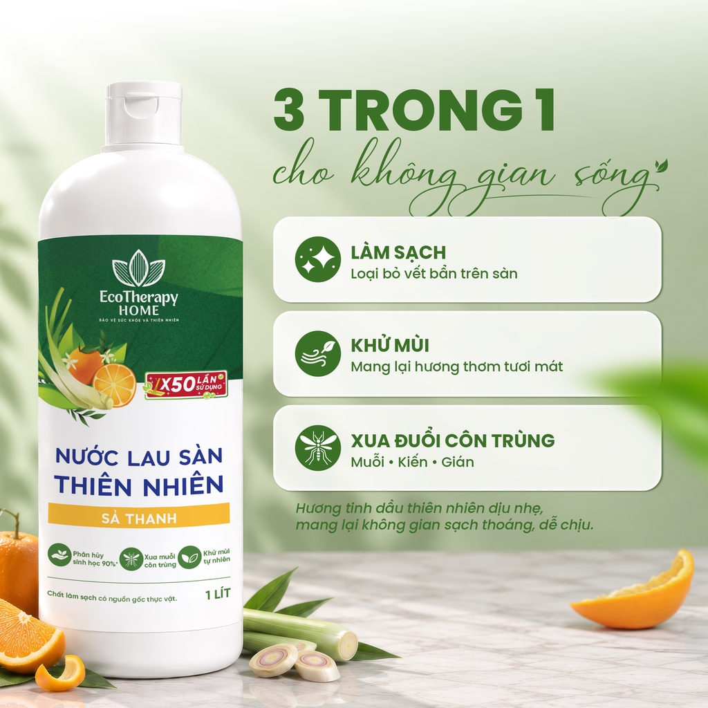Nước lau sàn Sả Thanh 1000ml