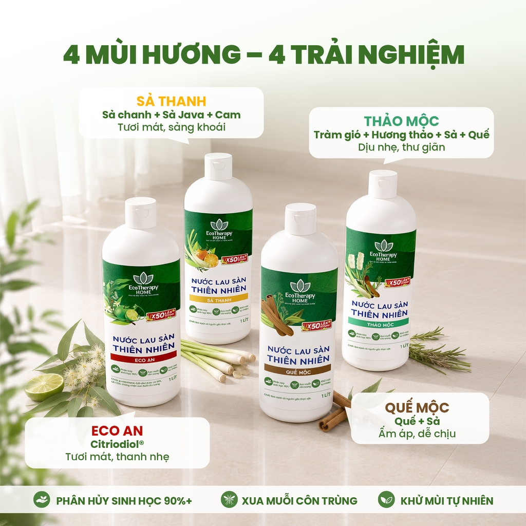 Nước lau sàn Sả Thanh 1000ml