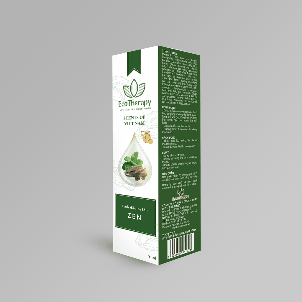 Tinh Dầu Bi Lăn Zen - 9ml