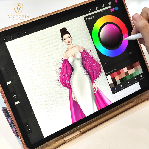 Khóa học nhập môn thiết kế thời trang cho người lớn (trên Ipad)
