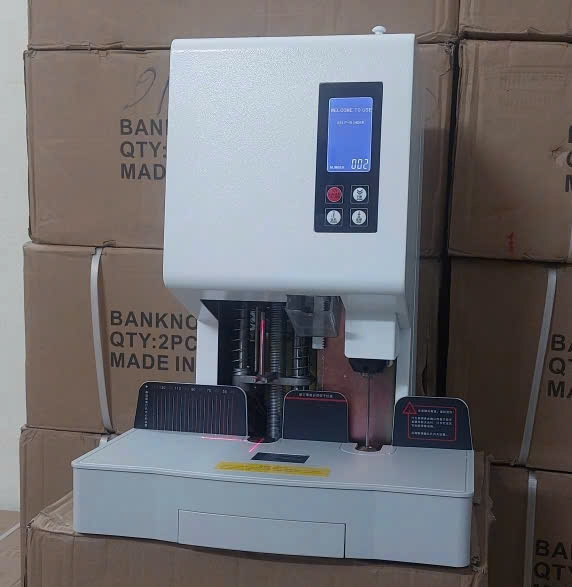 Máy đóng chứng từ ống nhựa HT-70B