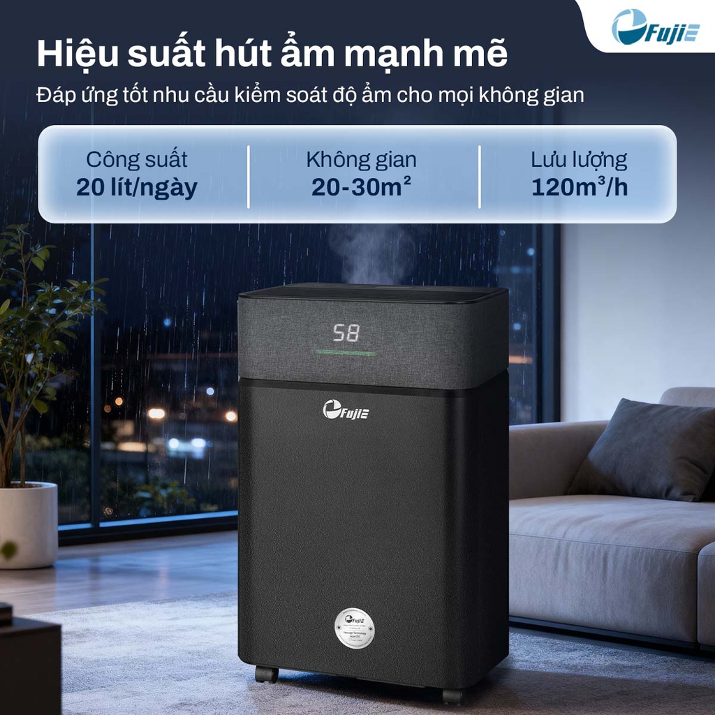 Máy hút ẩm FujiE HM-920ED