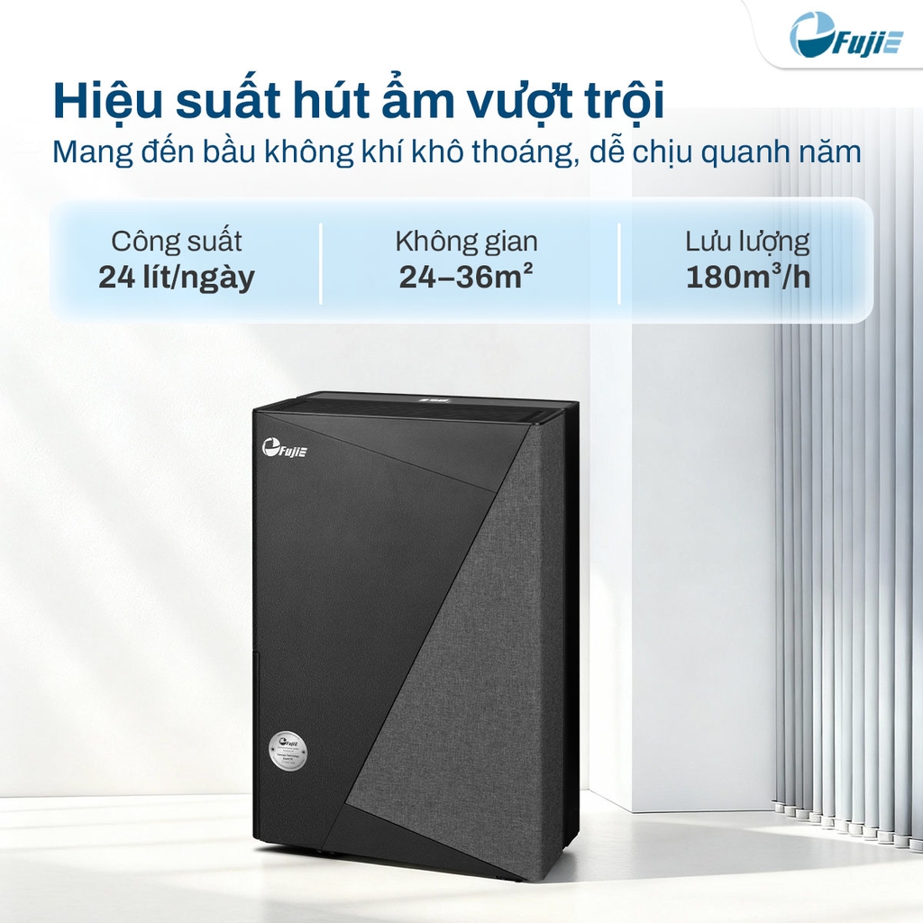 Máy hút ẩm dân dụng FujiE HM-924ED
