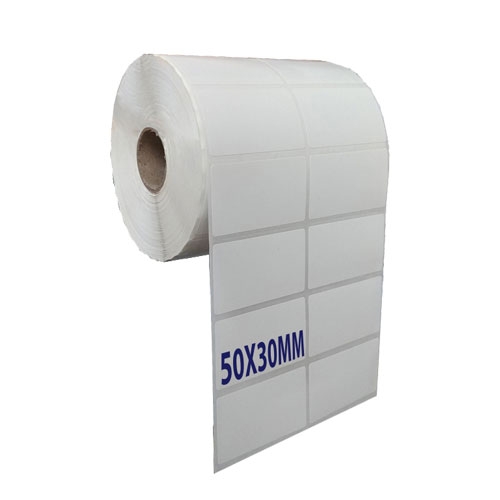 Giấy in tem trà sữa 50mm x 30mm