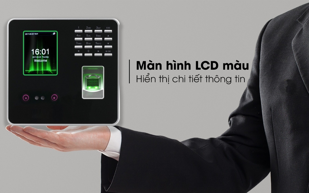 Máy chấm công khuôn mặt Ronaldjack MB20VL