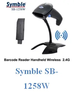 Máy quét mã vạch không dây Symble SB-1258W