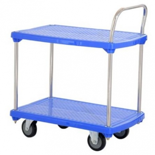 Xe đẩy hàng sàn nhựa 2 tầng SUMO NP-220S