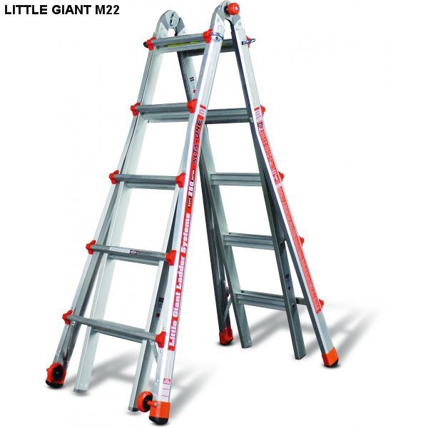 Thang nhôm rút Little Giant Alta one M22