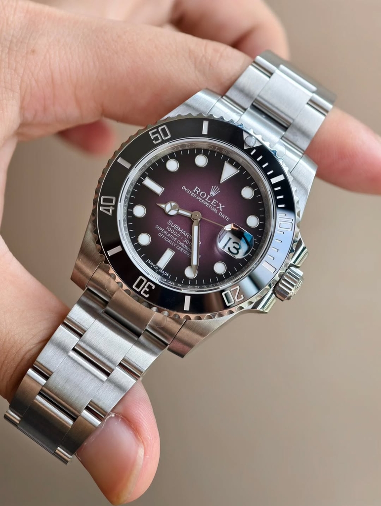 ROLEX Submariner Purple Ombre