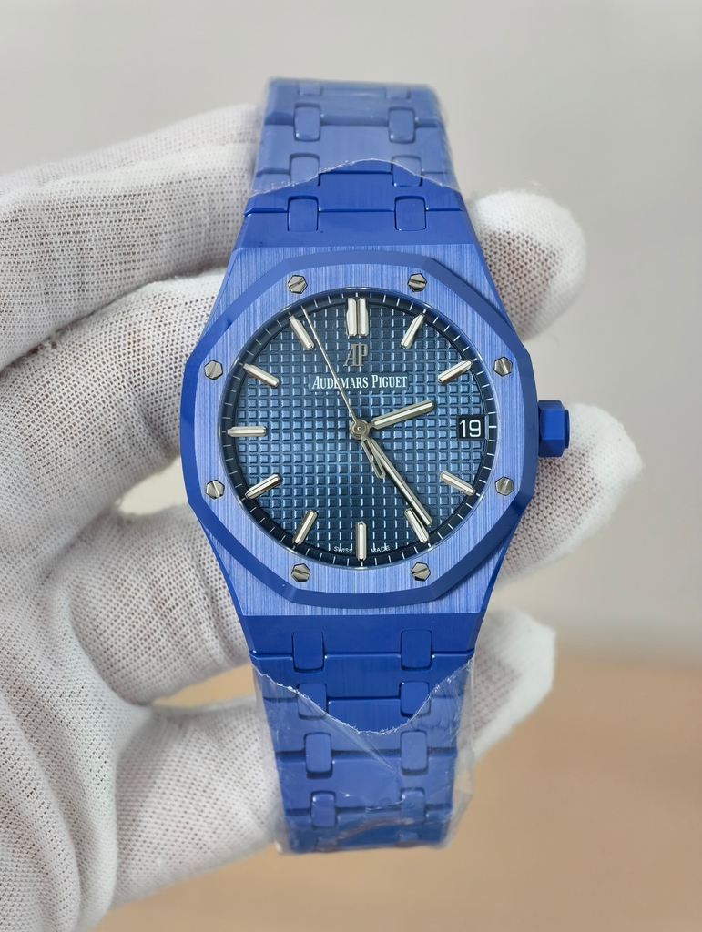 AUDEMARS PIGUET Royal Oak 15500 41mm Blue Dial-Blue Ceramic-Calibre 4302