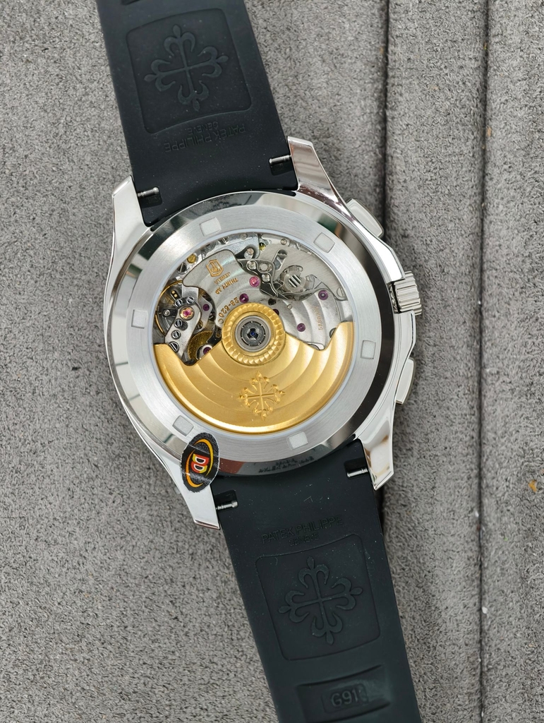 PATEK PHILIPPE Aquanaut 5968 Black Face Chronograph