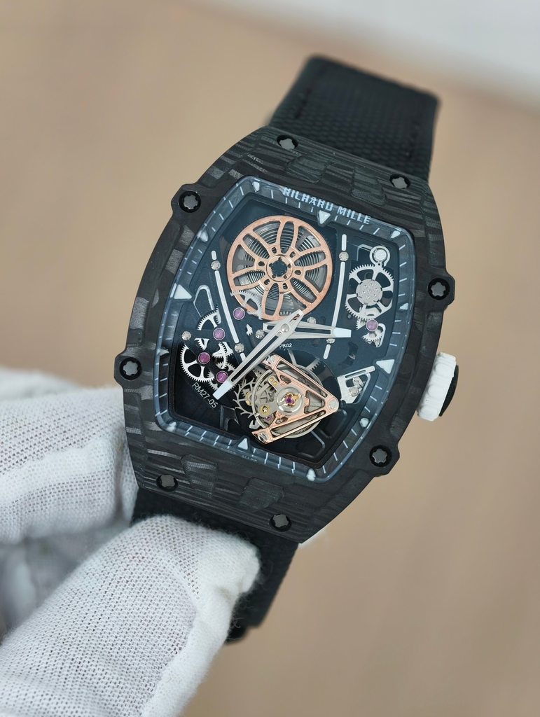 RICHARD MILLE RM27-05 Carbon TPT Black Strap