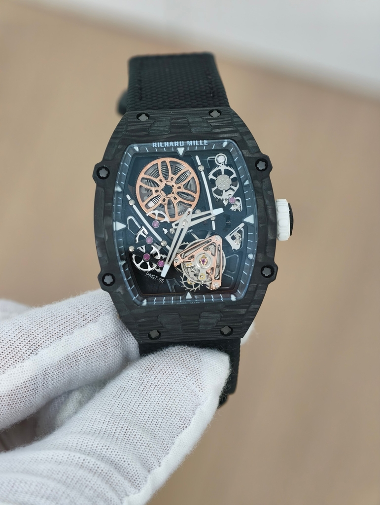 RICHARD MILLE RM27-05 Carbon TPT Black Strap