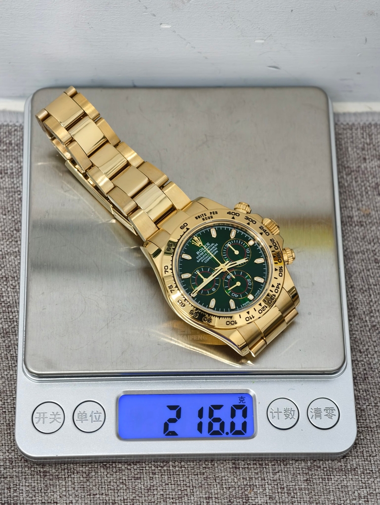 ROLEX Daytona 116508 Green Dial-18K yellow gold-Calibre 4130