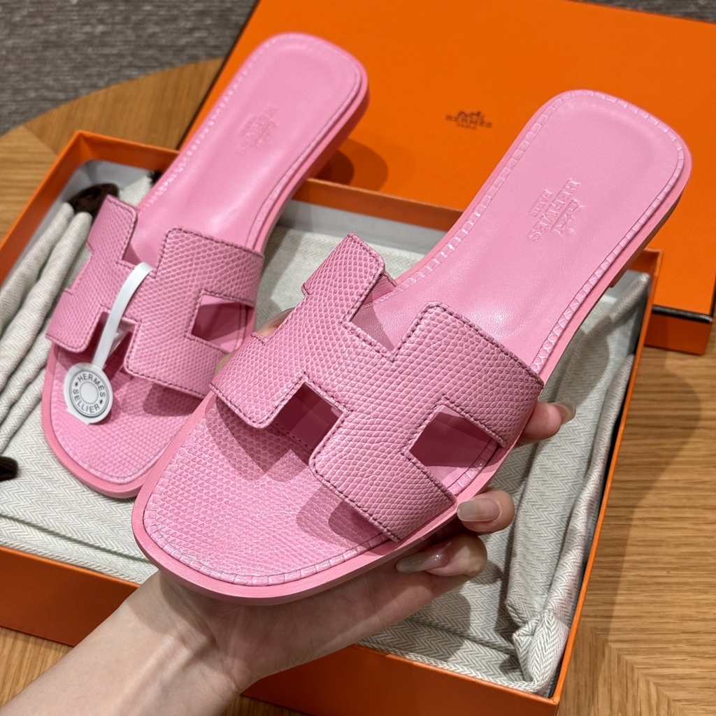 JD-1180 Pink Lizard Slides