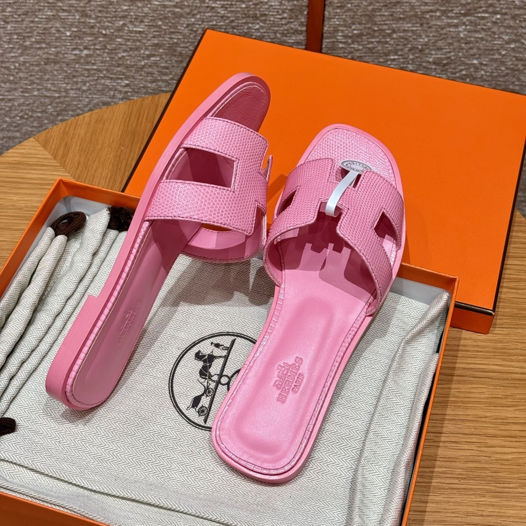 JD-1180 Pink Lizard Slides