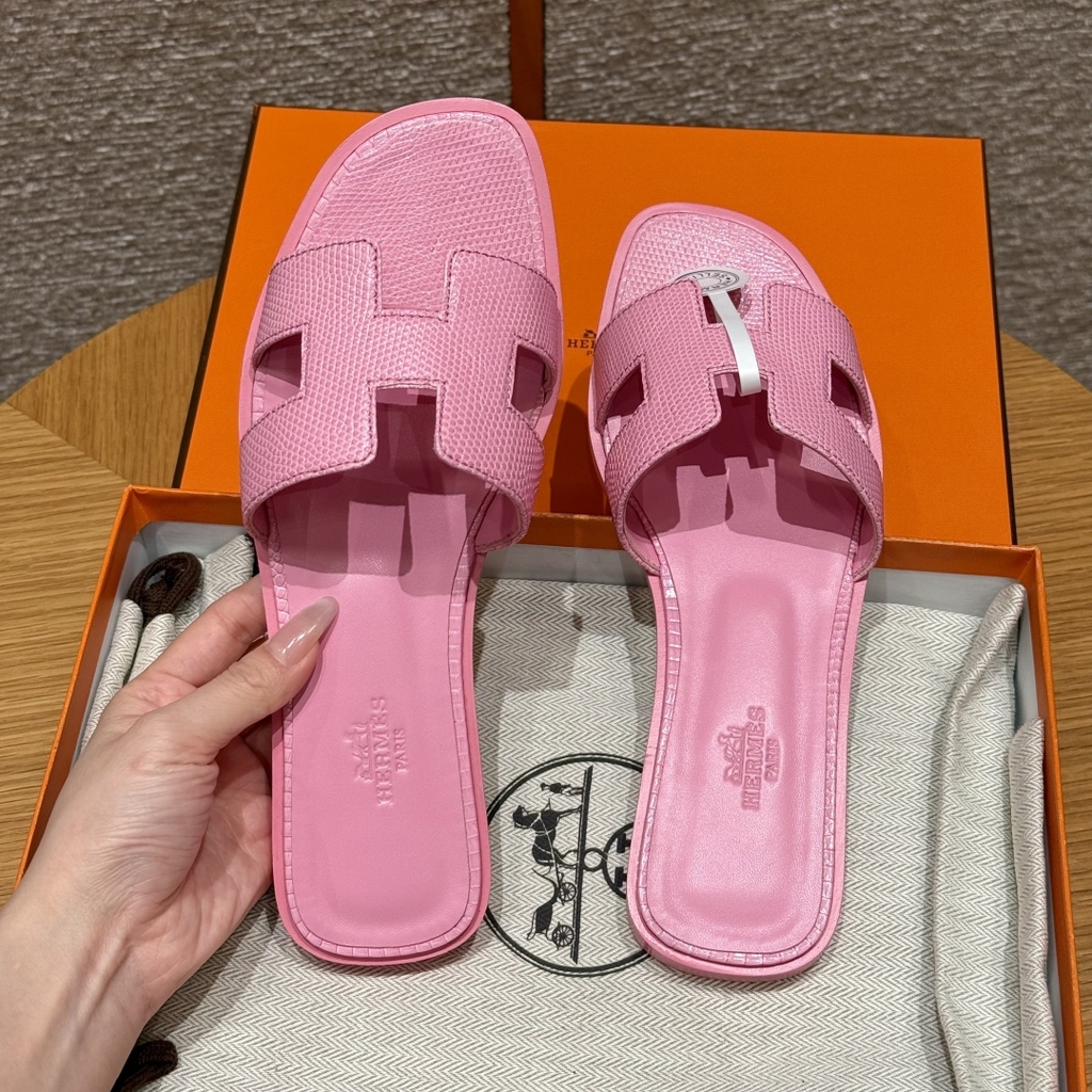 JD-1180 Pink Lizard Slides