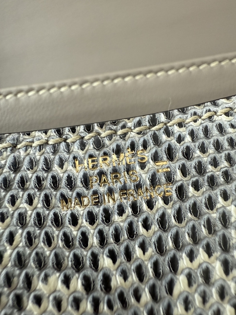 Constance 18cm Lizard Leather Mirror Edition