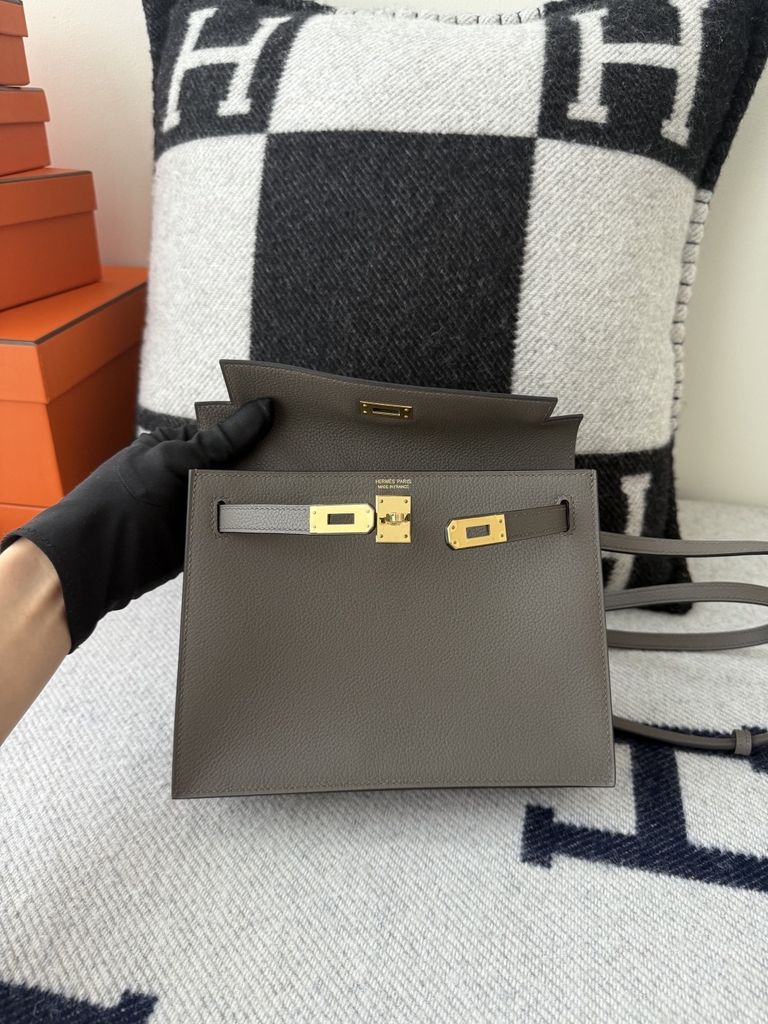 Kelly Danse 22cm Evercolor Leather Dance Bag