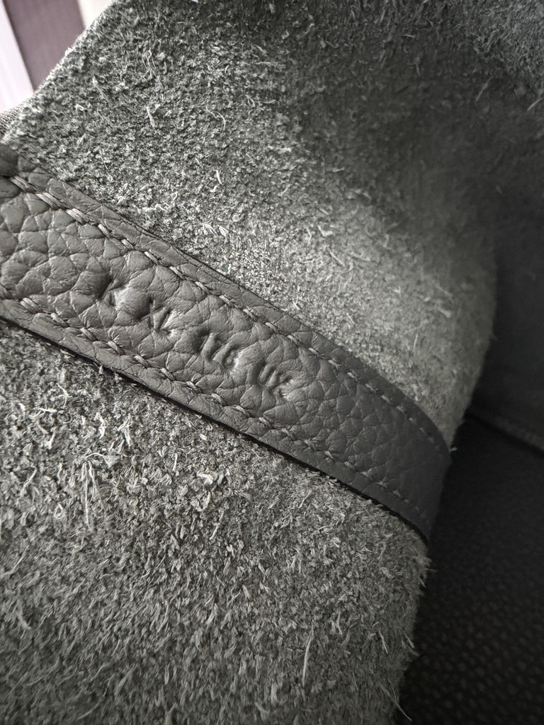 Picotin Lock 18cm Original Clemence Leather Gris Misty Silver Hardware