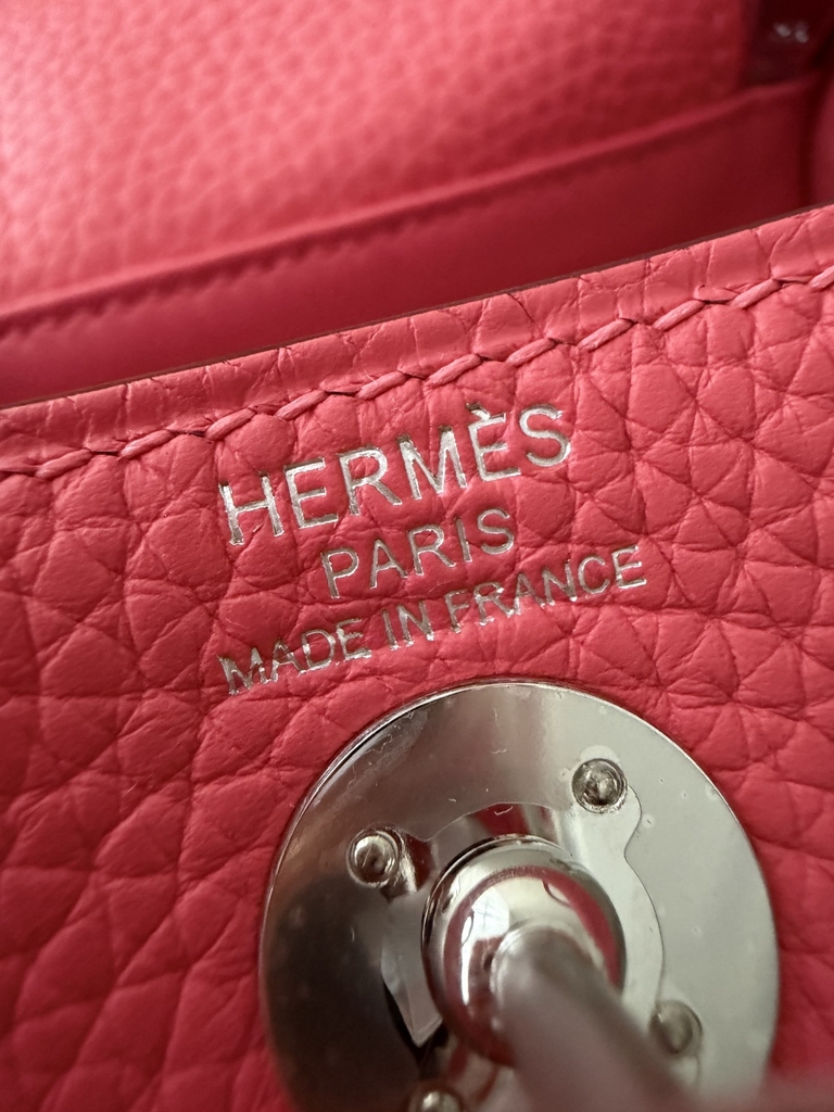 Lindy Mini Rose Azalee Lipstick with Silver Hardware