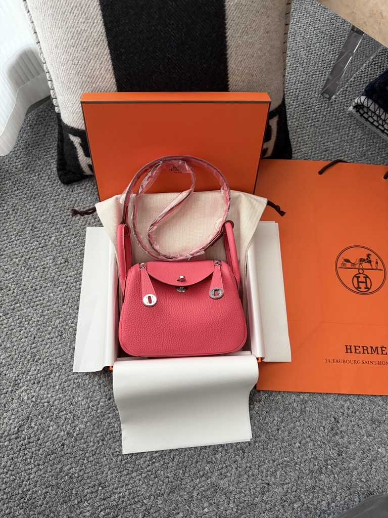 Lindy Mini Rose Azalee Lipstick with Silver Hardware