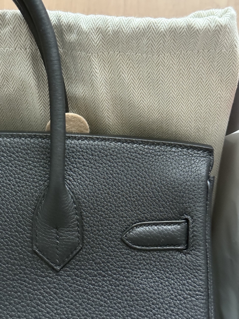 Birkin 30 - Noir - Togo - PHW