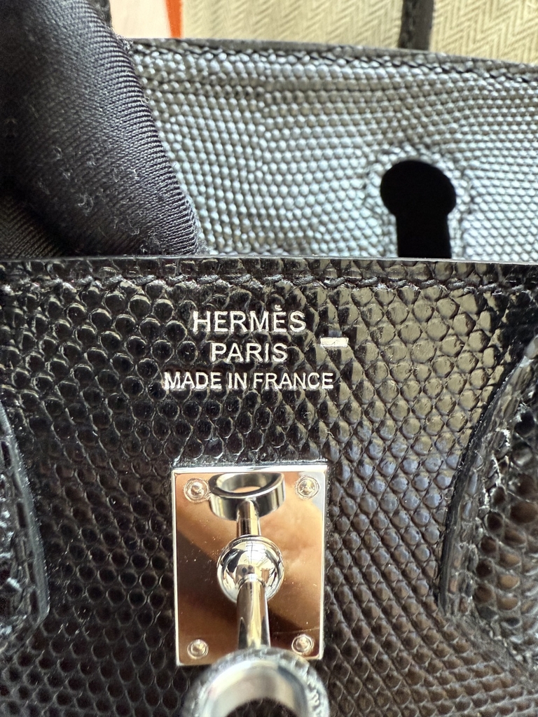 Birkin 20 - Noir - Lizard - PHW