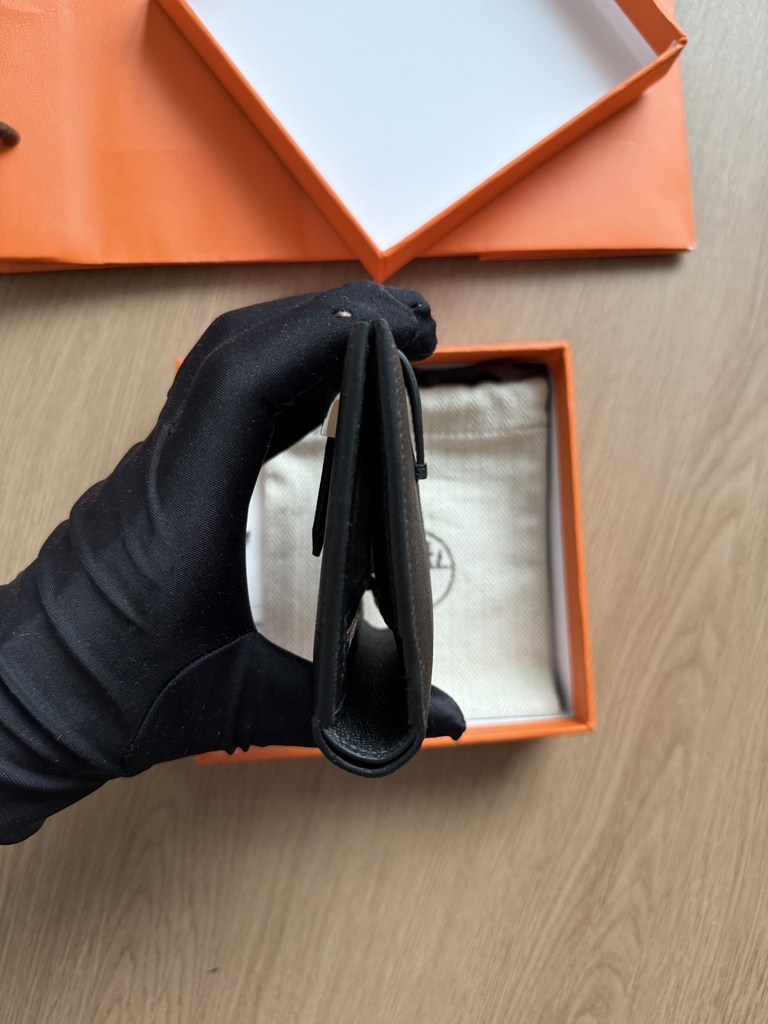 Bearn Wallet - Noir - Epsom - PHW