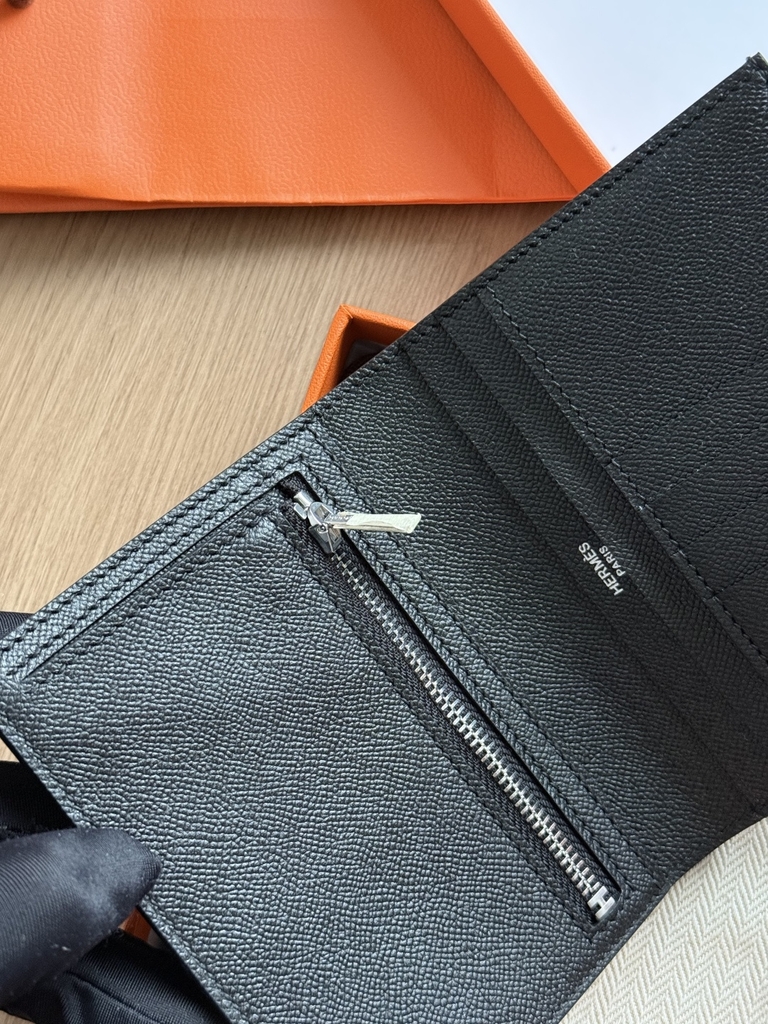 Bearn Wallet - Noir - Epsom - PHW