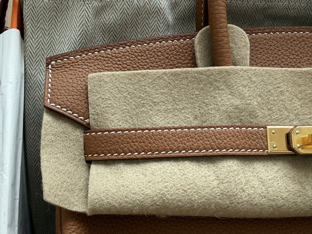 Birkin 25 - Gold - Togo - GHW