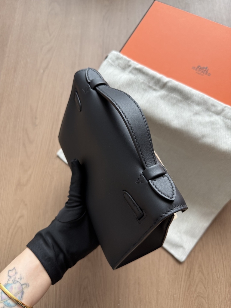 Kelly Pochette - Noir - Swift - GHW
