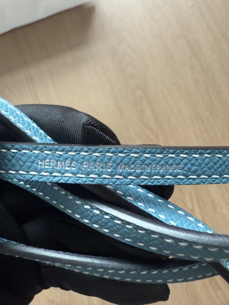 Kelly Mini - New Blue Jeans - Epsom - PHW