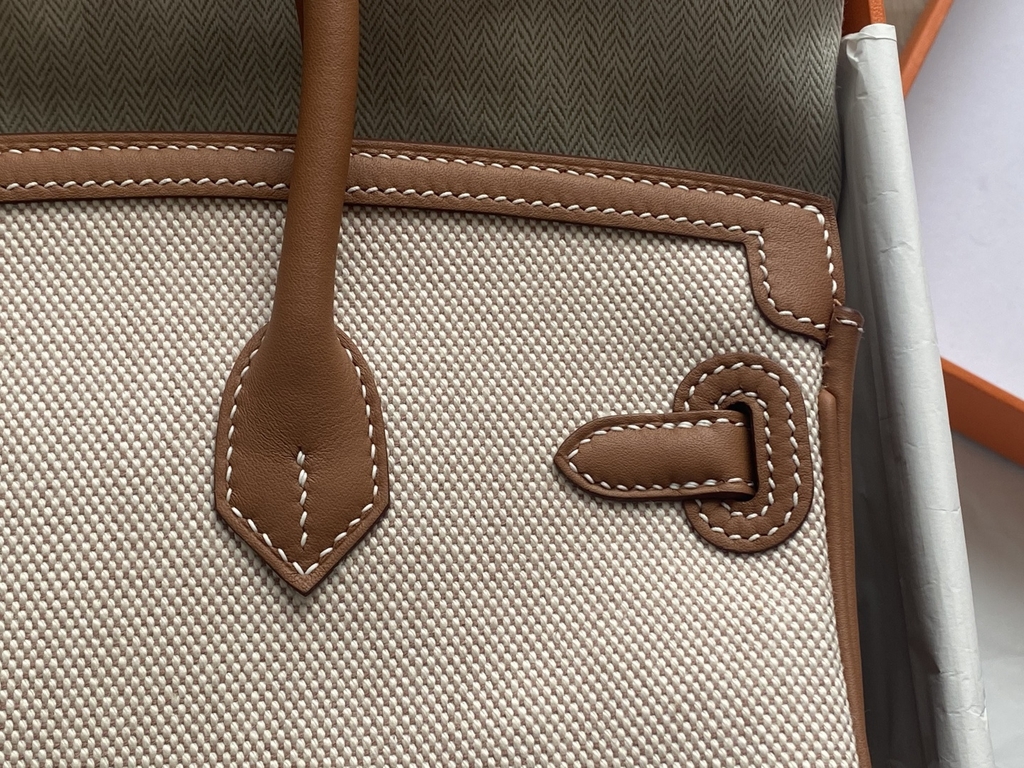 Birkin Cargo - Gold - Swift/ Toile - PHW