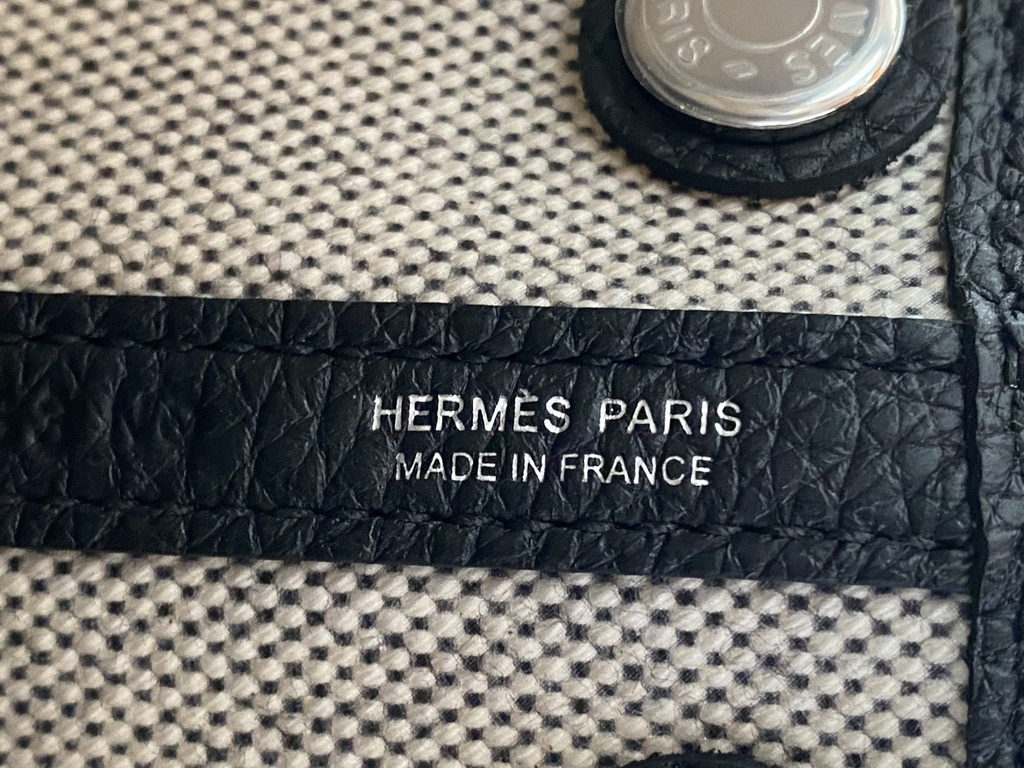 Mini Garden - Noir/ Toile - Clemence - PHW