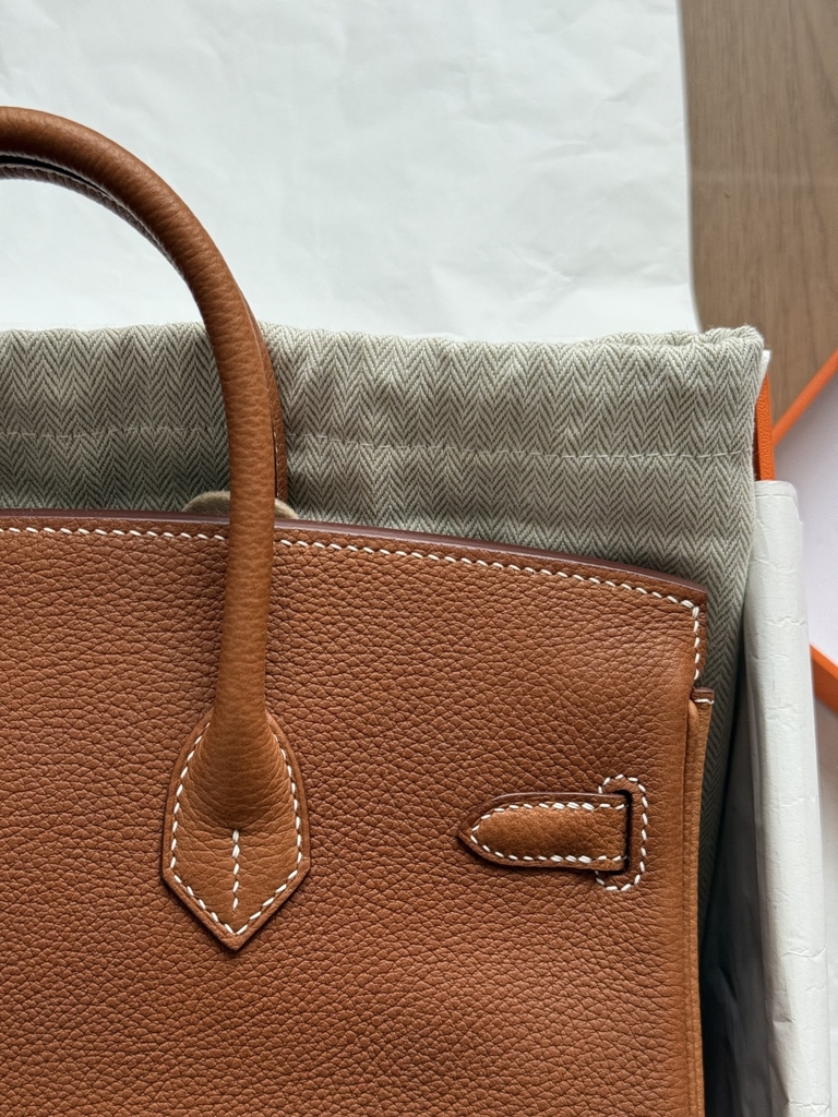 Birkin 25 - Gold - Togo - GHW