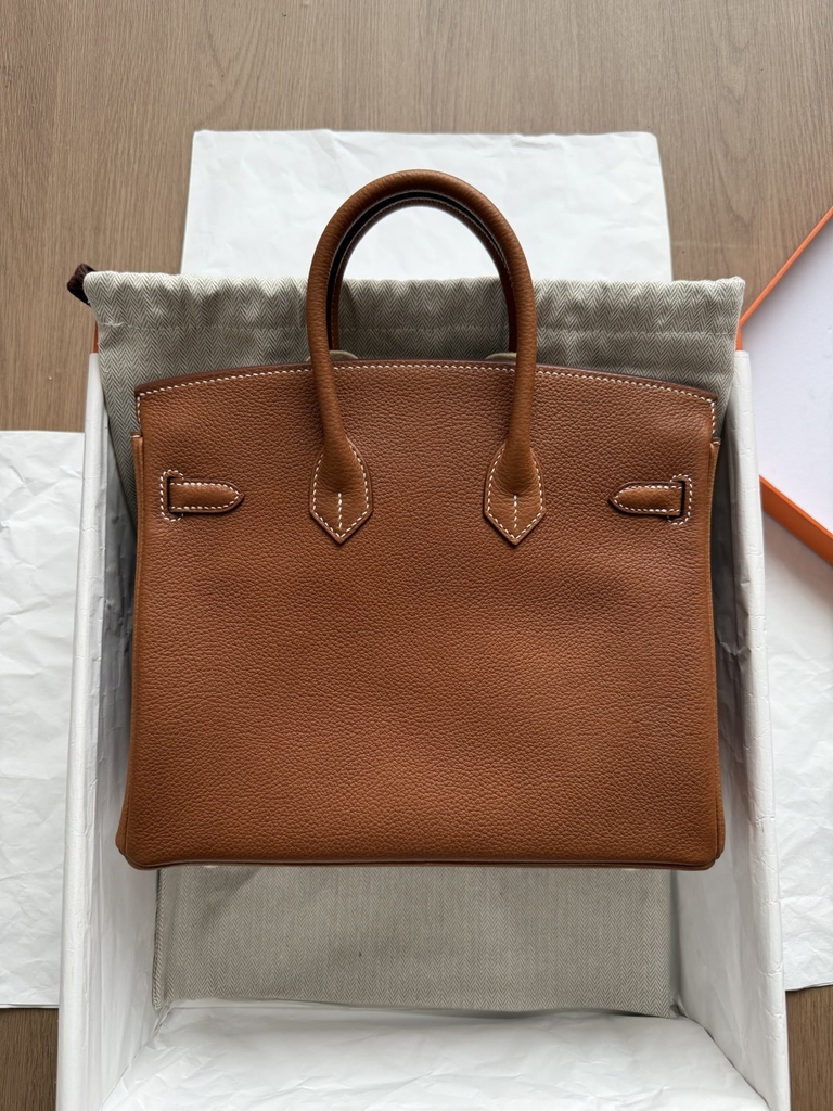 Birkin 25 - Gold - Togo - GHW