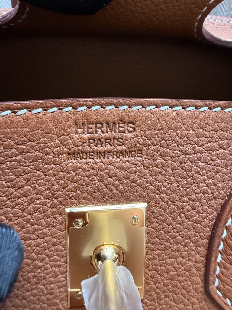 Birkin 25 - Gold - Togo - GHW